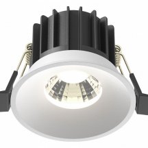 Точечный светильник Maytoni Round DL058-12W4K-W