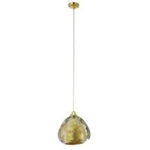 Подвесной светодиодный светильник Crystal Lux Verano SP1 Gold