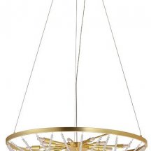 Подвесная люстра Newport ЭЛЬВИРА 8650/70 C mat.gold