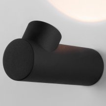 Уличный настенный светодиодный светильник Elektrostandard Ray 35134/W черный a056370