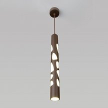 Подвесной светодиодный светильник Eurosvet DLR037 12W 4200K кофейный