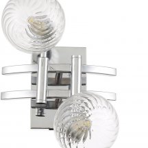 Бра Crystal Lux Luxury AP2 Chrome