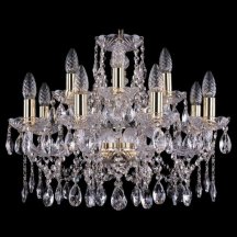 Элитная люстра Bohemia Ivele Crystal 1413 1413/8+4/200/G