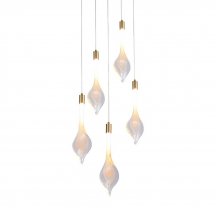 Подвесной светильник P98066 P98066-5 antique brass