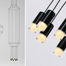 Подвесной светильник Imperiumloft Wireflow FreeForm 40,164
