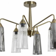 Люстра в гостиную Indigo Campana 13028/6R Brass