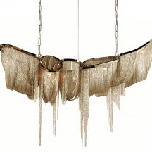 Подвесная люстра DeLight Collection Stream AC3029-16 antique bronze