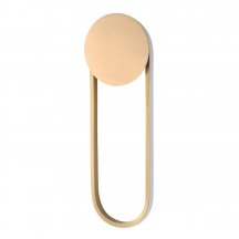 Настенный светодиодный светильник Crystal Lux Nina AP18W Led Brass