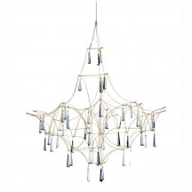 Подвесная люстра DeLight Collection Lucciola MD18001068-1E matt gold