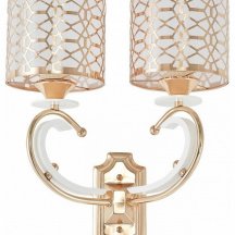 Бра Arte Milano Florentia-1237 301237/2W Wh/Gd