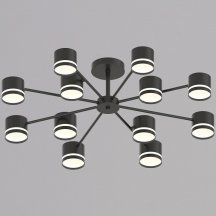 Потолочная люстра Reluce 89730-0.3-12 GX53 BK