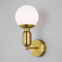 Современный настенный светильник Eurosvet Bubble 50251/1 латунь