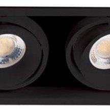 Встраиваемый светильник Italline DE-312 black (Италия)