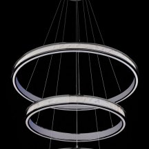 Подвесная люстра Christine LE7702/800-3K Black Chrome