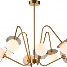 Подвесная люстра Indigo Jazz 11020/8R Brass V000166