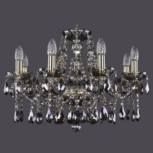 Элитная люстра Bohemia Ivele Crystal 1413 1413/8/200/G/M731