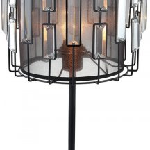 Лампа с абажуром Lumien Hall Aglaia 0001/1TM-BK