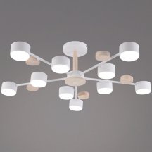 Потолочная люстра Reluce 03758-0.3-10 WT+WOOD GX53