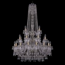 Элитная люстра Bohemia Ivele Crystal 1403 1403/16+8+4/300/h-130/3d/Pa
