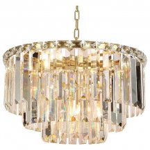 Элитная люстра Newport 8460 8469+3/С brass