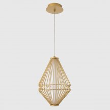 Подвесной светильник Crystal Lux CUADRA SP18W LED GOLD