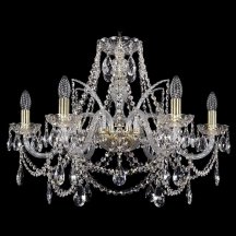 Элитная подвесная люстра Bohemia Ivele Crystal 1411 1411/6/240/G
