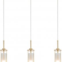 Подвесной светильник Indigo Torcia 11038/3P Brass V000416