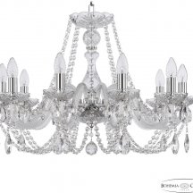 Элитная люстра Bohemia Ivele Crystal 101 101/10/240 Ni