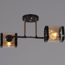 Потолочная люстра Reluce 09063-3.3-02 BK+FG