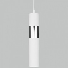 Подвесной светильник Eurosvet Viero 50097/1 белый/хром