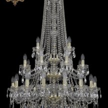 Люстра для натяжного потолка ArtClassic 11.25 11.25.16+8+4.300.3d.h-128.Gd.Sp