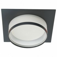 Светильник встраиваемый Feron DL501 потолочный GX53 черный квадрат 51088