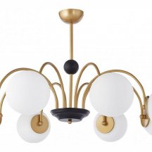 Потолочная люстра Arte Milano Napoli 312066/D940/8 BS/BK