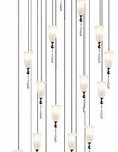 Подвесной светильник Newport 4800 4812+10/S chrome