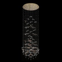 Потолочная люстра 8200 8220/300 С gold polished