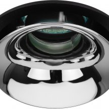 Точечный светильник KL103 BK/CH