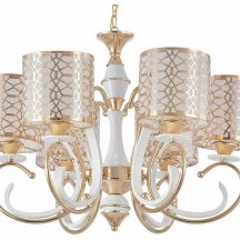 Подвесная люстра Florentia-1237 301237/6 Wh/Gd