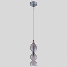 Подвесной светильник Crystal Lux Iris SP1 B Smoke