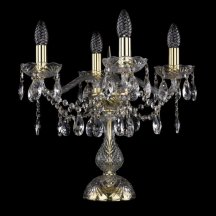 Декоративная настольная лампа Bohemia Ivele Crystal 1413 1413L/4/141-39/G