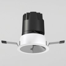 Встраиваемый светодиодный светильник Elektrostandard Inline 25090/LED 10W 3000K белый/хром a064612