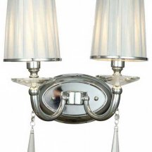 Настенный светильник с выключателем Lumina Deco Fabione LDW 1200-2W CHR