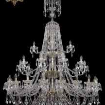 Элитная люстра ArtClassic 11.21 11.21.20+10+5.530.3d.XL-196.Gd.Sp