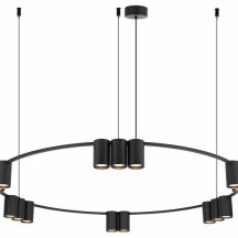 Подвесная люстра Denkirs Orbit DK4067-BK