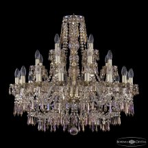 Элитная люстра Bohemia Ivele Crystal 1403 1403/16+8+4/300 G M801
