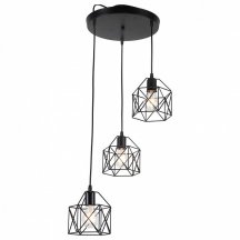 Подвесная люстра IMEX MD.0330-3-P BK