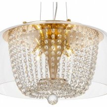 Подвесной светильник Lumina Deco Disposa LDP 7018-500 PR+F.GD