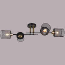 Потолочная люстра Reluce 38460-0.3-04 BK+COPPER
