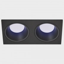 Точечный светильник  IT08-8013 black 4000K 2 шт + IT08-8015 black