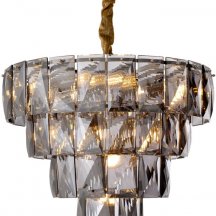 Подвесная люстра DeLight Collection Amazone KG1113P-7 chrome/smoky