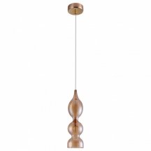Подвесной светильник Crystal Lux Iris SP1 B Amber